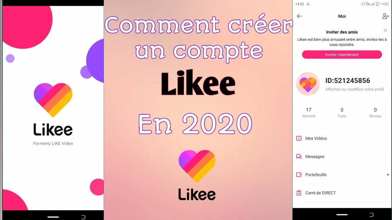 Comment créer un compte likee en 2020 | likee 2020