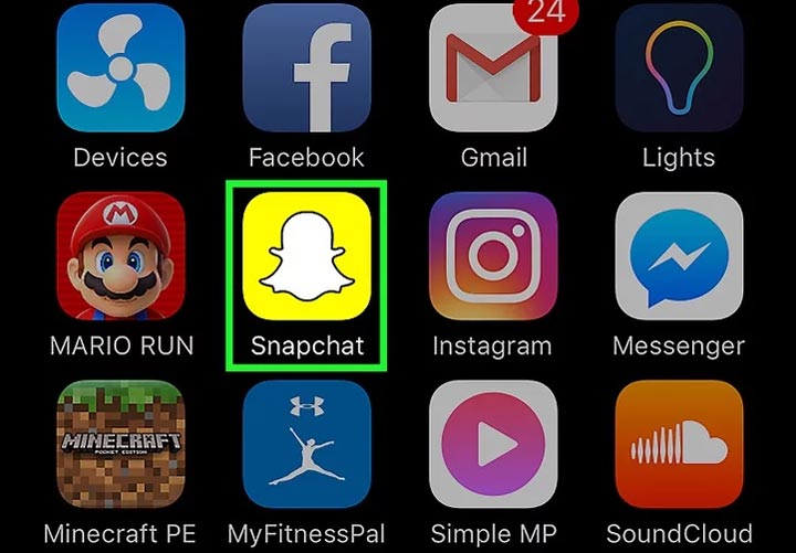 Créer son compte Snapchat