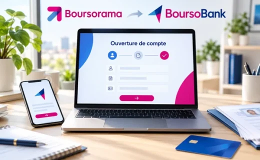 Ouvrir un compte Boursorama devenu BoursoBank en ligne