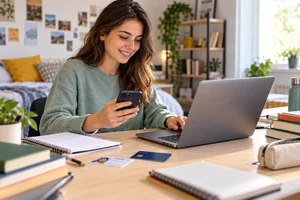Ouvrir un compte bancaire étudiant en ligne : démarches et comparatif