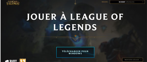 Télécharger league of legend