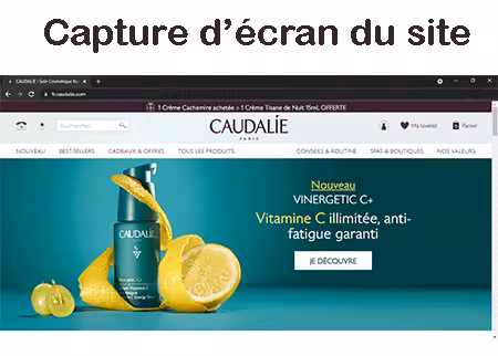Programme fédélité Caudalie