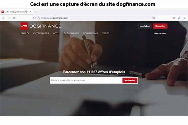 Plateforme de dogfinance.com