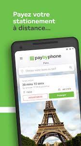 PayByPhone application mobile