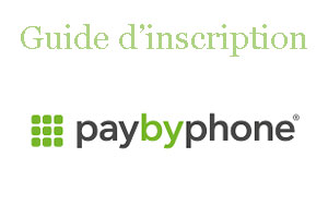 PayByPhone inscription