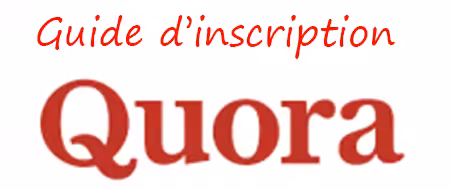 Ouvrir un compte Quora