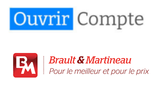 Cration de compte Brault et Martineau