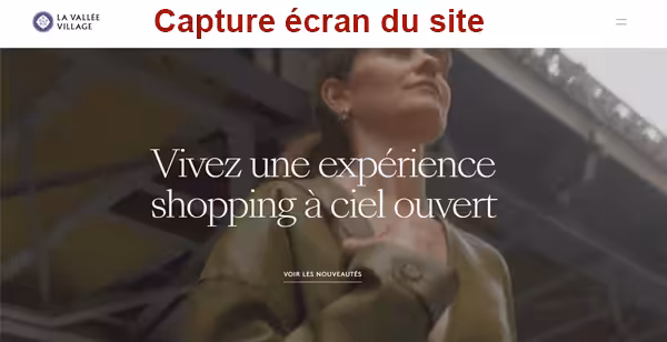 Devenir membre La Vallée Village en s'inscrivant au programme avantages en ligne
