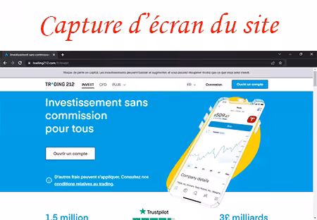 Création de mon compte Trading 212