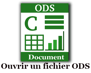 Ouvrir un fichier ODS