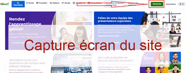 Démarches d'inscription à suivre pour ouvrir mon compte gratuit Kahoot