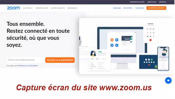 Téléchargement gratuit de l'application de ZOOM Cloud Meetings pour PC.