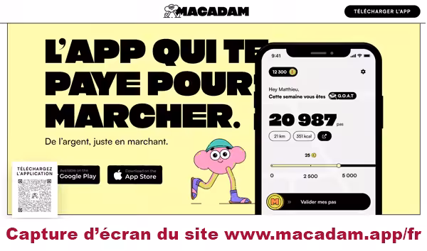Télécharger l'application mobile Macadam