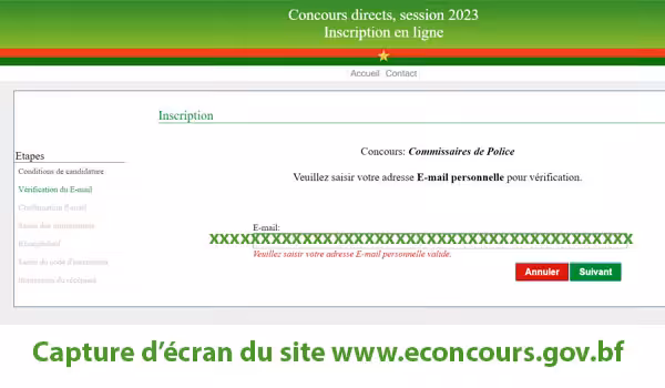 Vérifier et confirmer votre adresse e-mail 