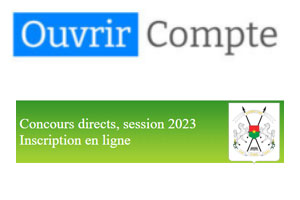 www.econcours.gov.bf : Inscription en ligne aux concours directs de la fonction publique 2023